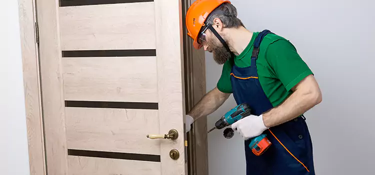 Replace Internal Door Handle with Lock Hampton